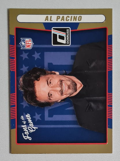 Al Pacino - 2016 Panini Donruss Football - Fans of the Game NFL #2