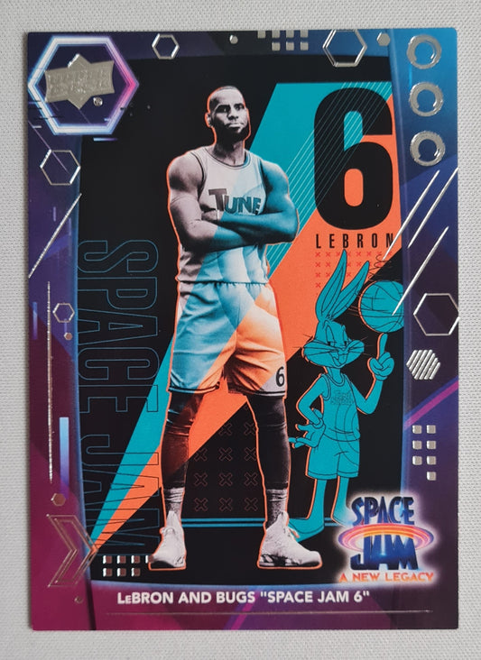 Lebron James - 2022 Upper Deck - Space Jam: A New Legacy - Lebron & Bugs #46