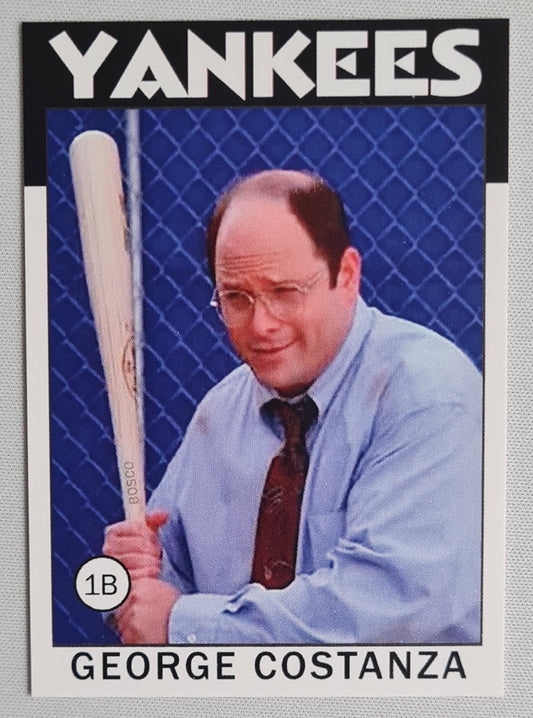 George Costanza - 1986 Moops Yankees #180 "Talking George"