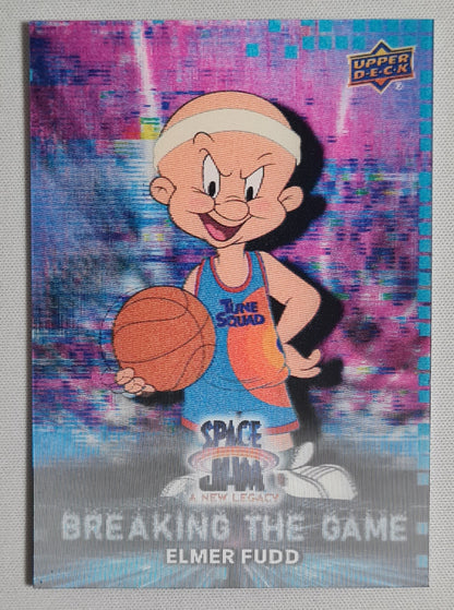 Elmer Fudd - 2021 Upper Deck Space Jam - a new legacy #D3-3 "Breaking the Game" 3D Card