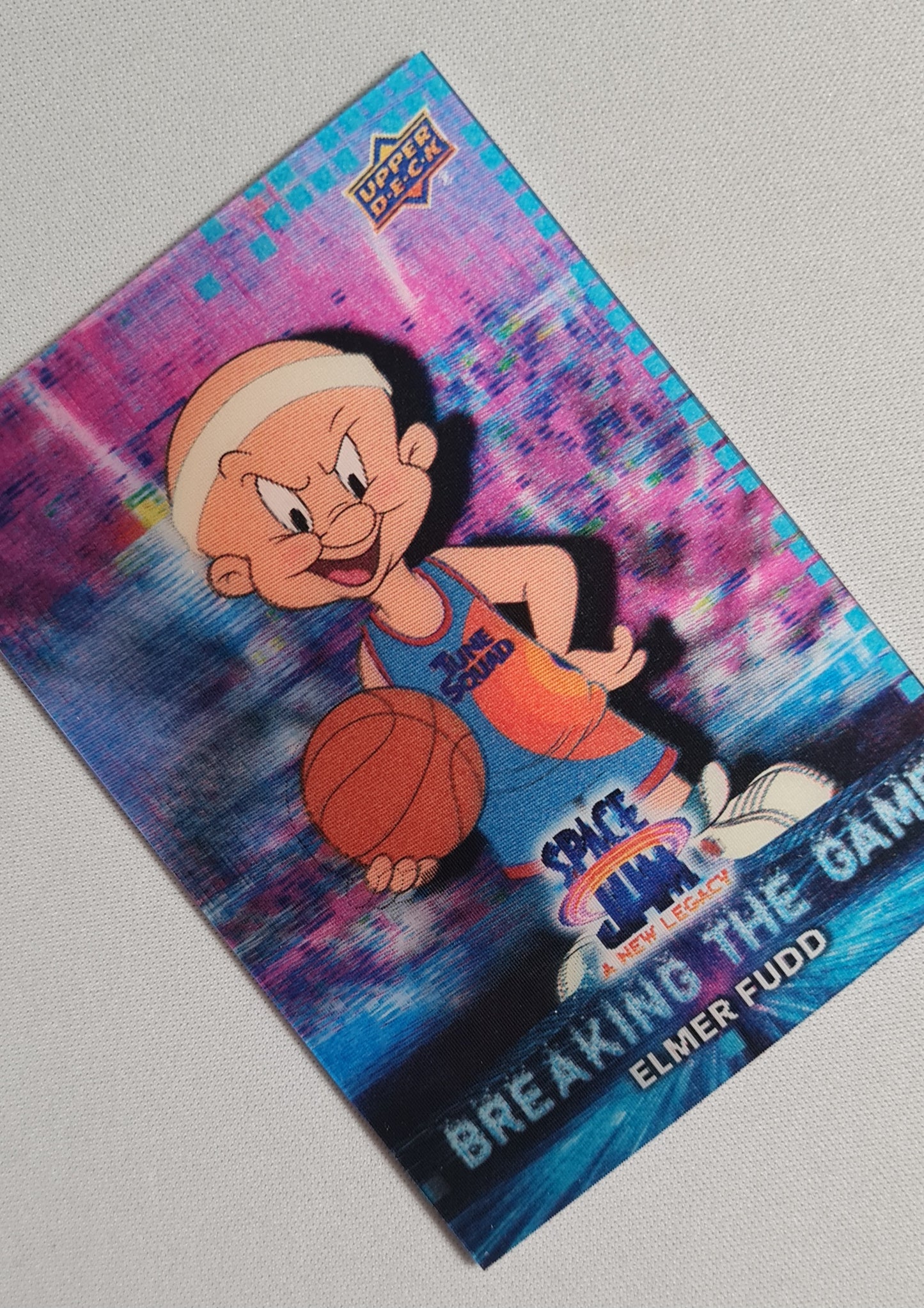 Elmer Fudd - 2021 Upper Deck Space Jam - a new legacy #D3-3 "Breaking the Game" 3D Card