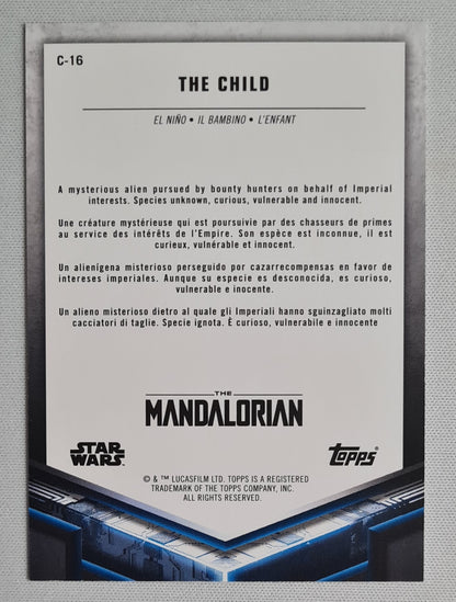 The Child - Topps Star Wars The Mandalorian #C-16 - Characters