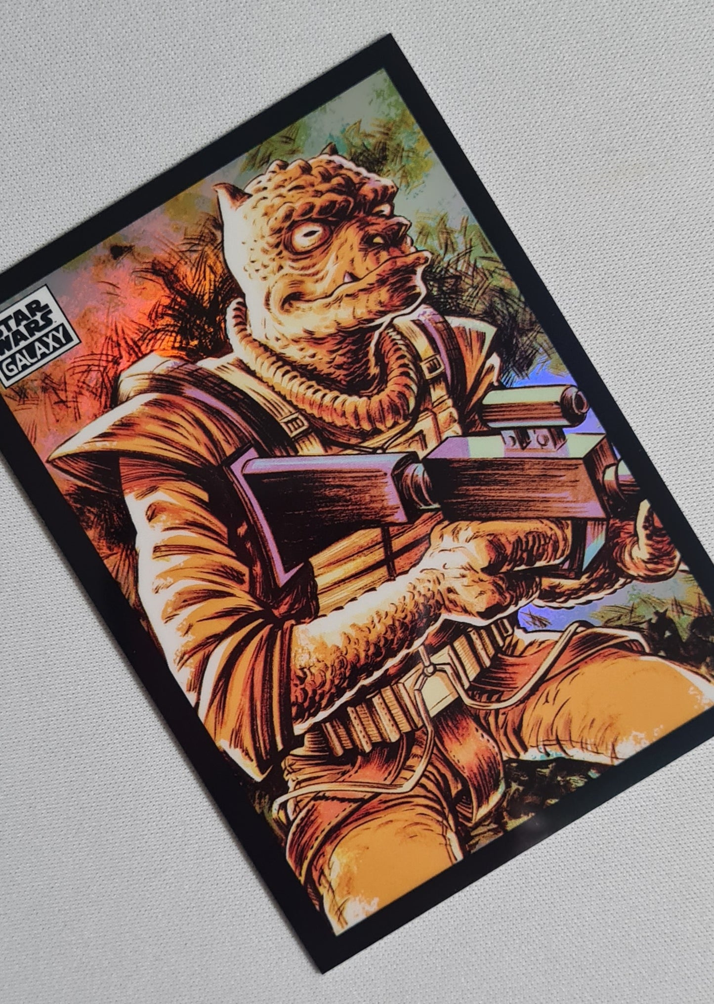 Bossk - Topps Star Wars Galaxy #96 Refractor