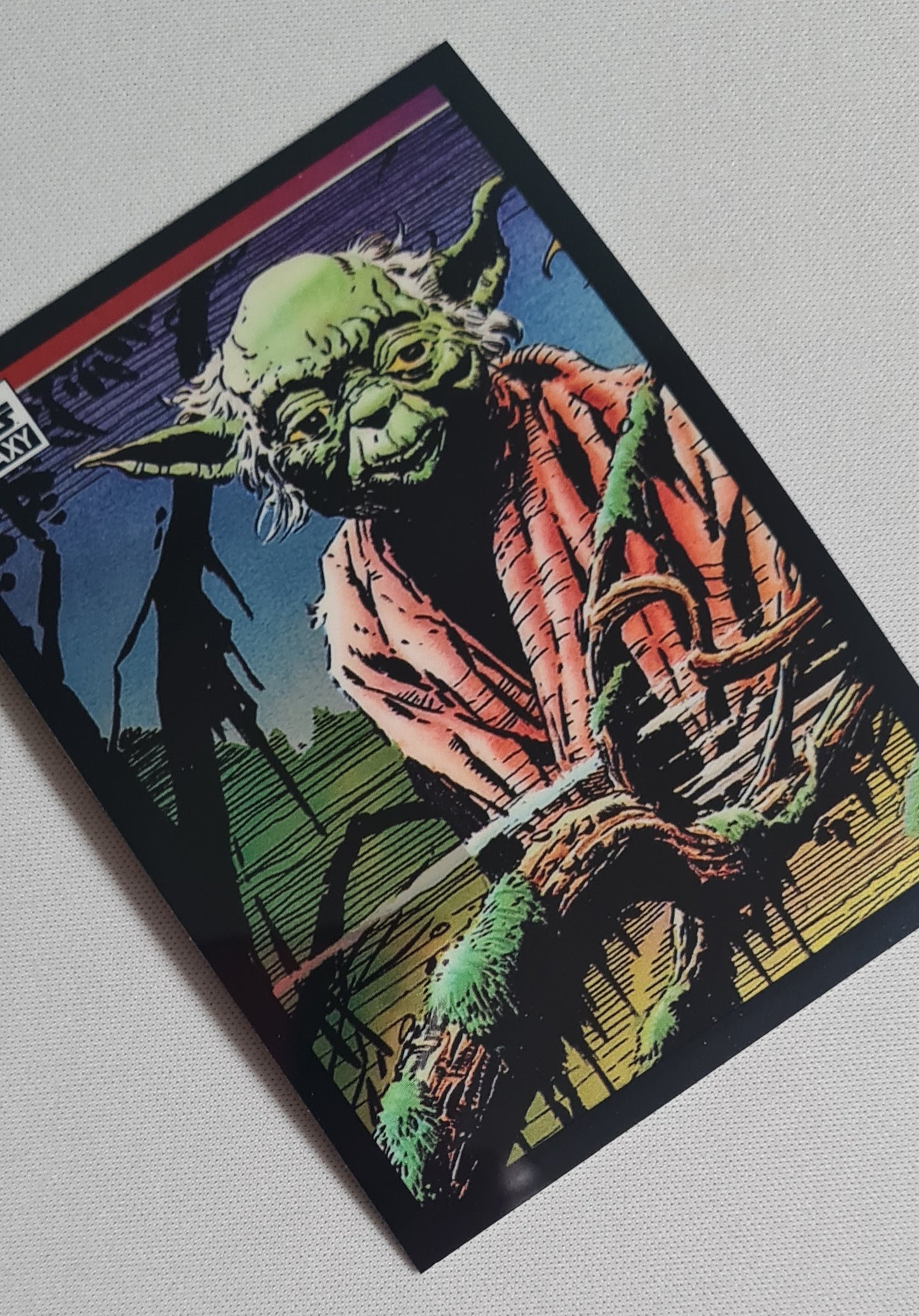 Yoda - Topps Star Wars Galaxy #32 - Yoda on Dagobah