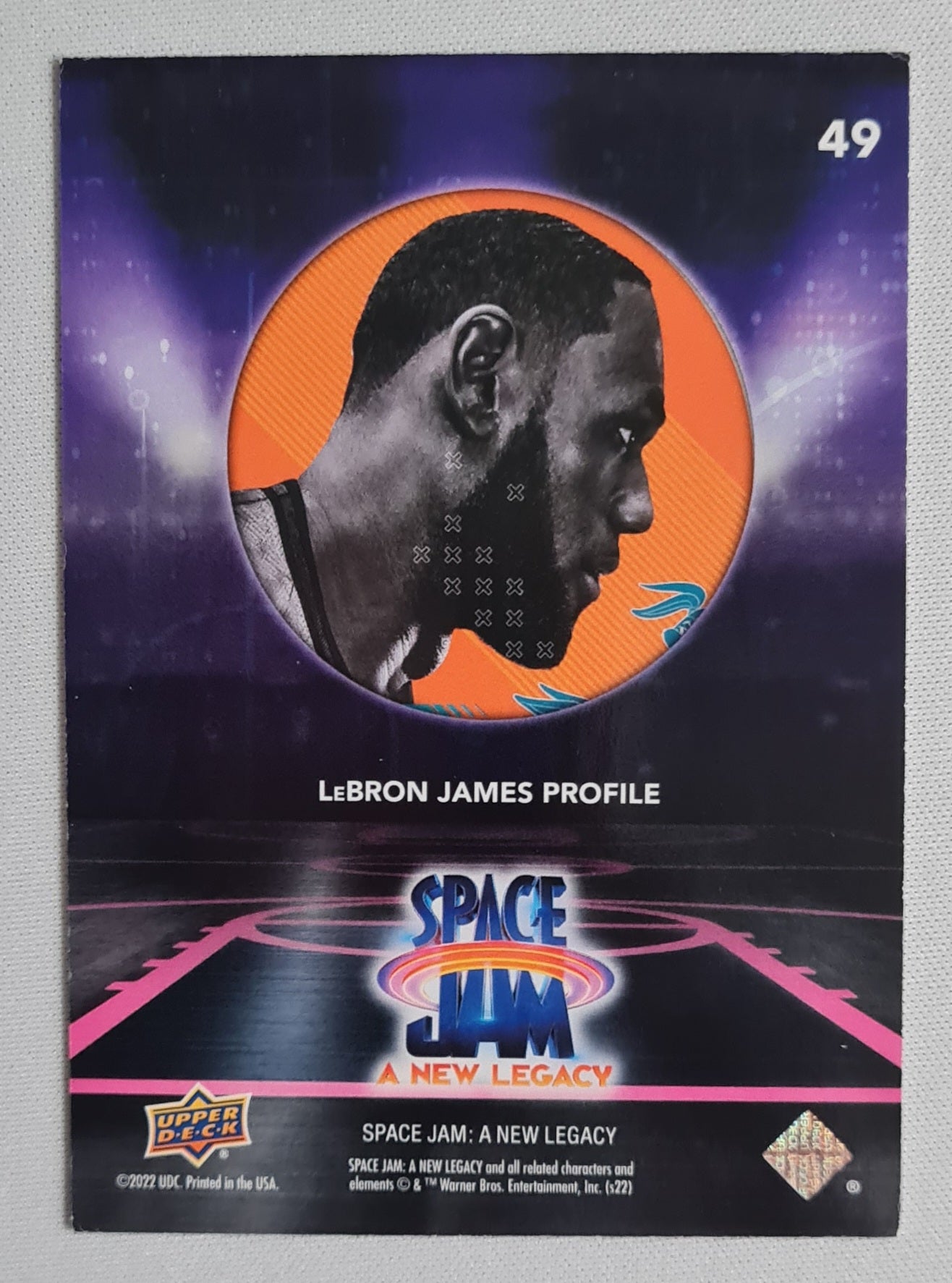 LeBron James - 2022 Upper Deck Space Jam - a New Legacy #49