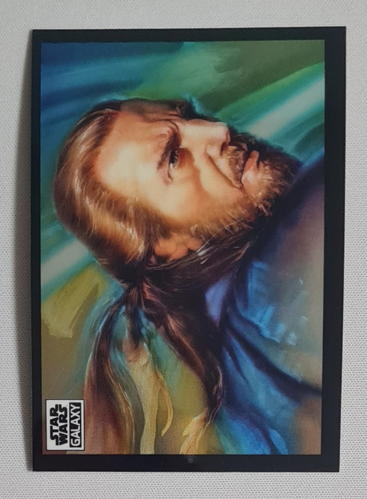 Qui-Gon Jinn - 2022 Topps  Chrome Star Wars Galaxy #78