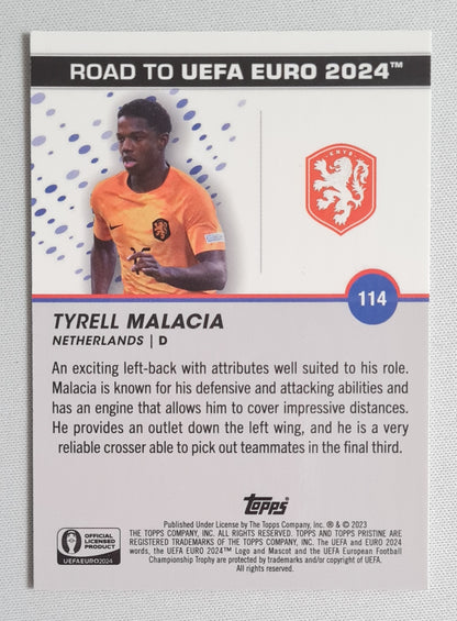 Tyrell Malacia - 2023 Topps Road to the UEFA 2024 (Dutch National Team)