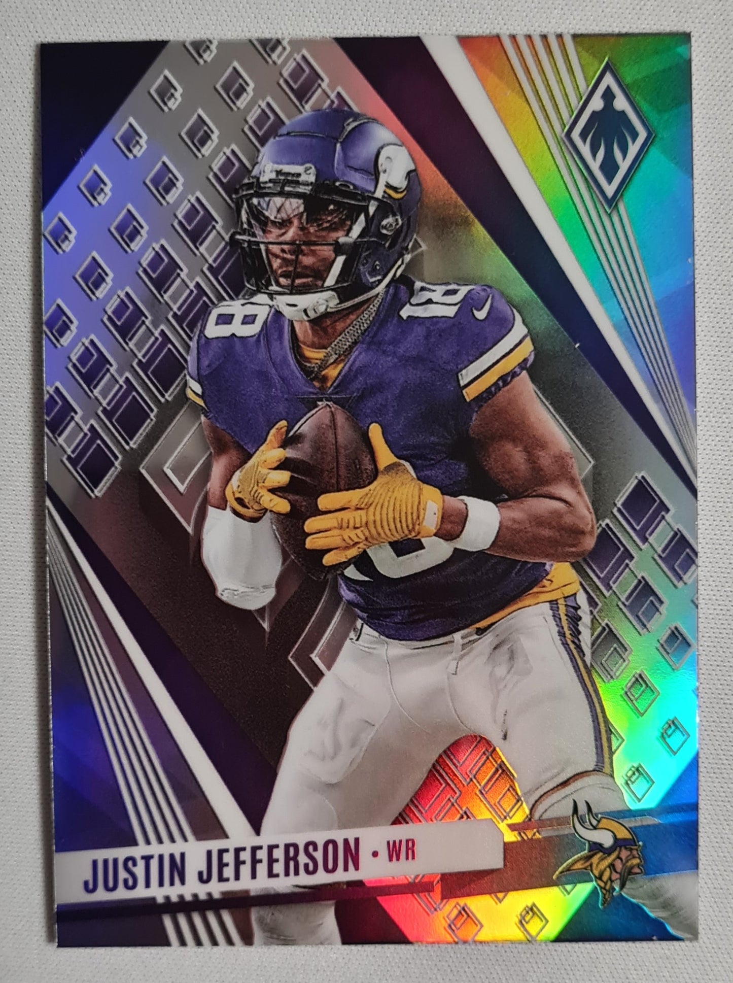Justin Jefferson - 2023 Panini Phoenix Silver SP #66 Minnesota Vikings