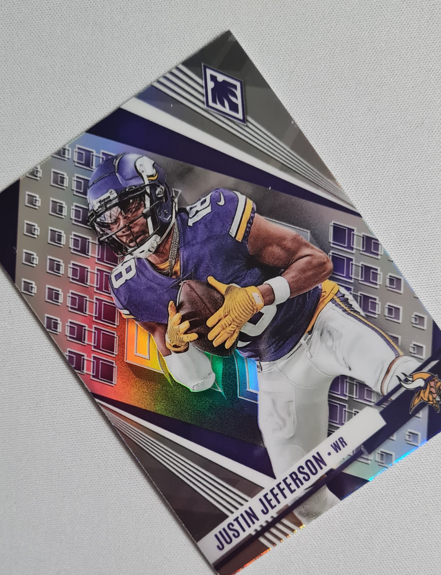 Justin Jefferson - 2023 Panini Phoenix Silver SP #66 Minnesota Vikings
