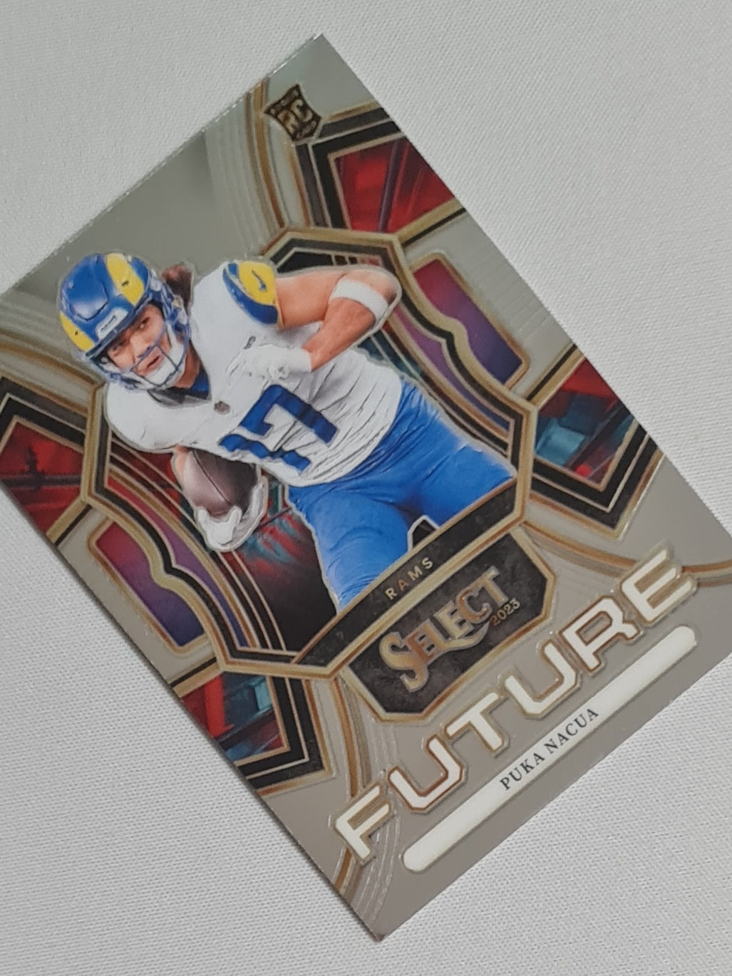 Puka Nacua - 2023 Panini Select Future Rookie Card #FUT-PNA Los Angeles Rams