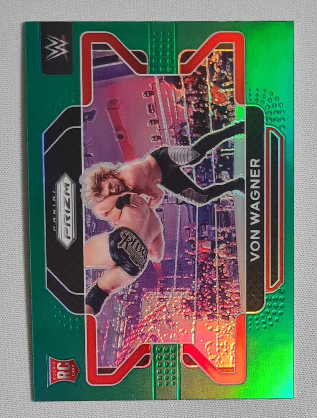 Von Wagner - 2022 Panini Prizm WWE Green Prizm #4