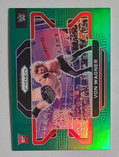 Von Wagner - 2022 Panini Prizm WWE Green Prizm #4