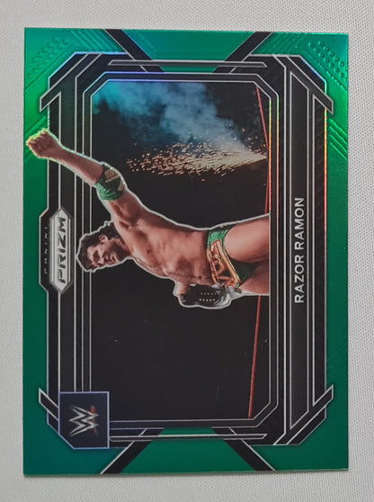 Razor Ramon - 2023 Panini Prizm WWE Green Prizm #67