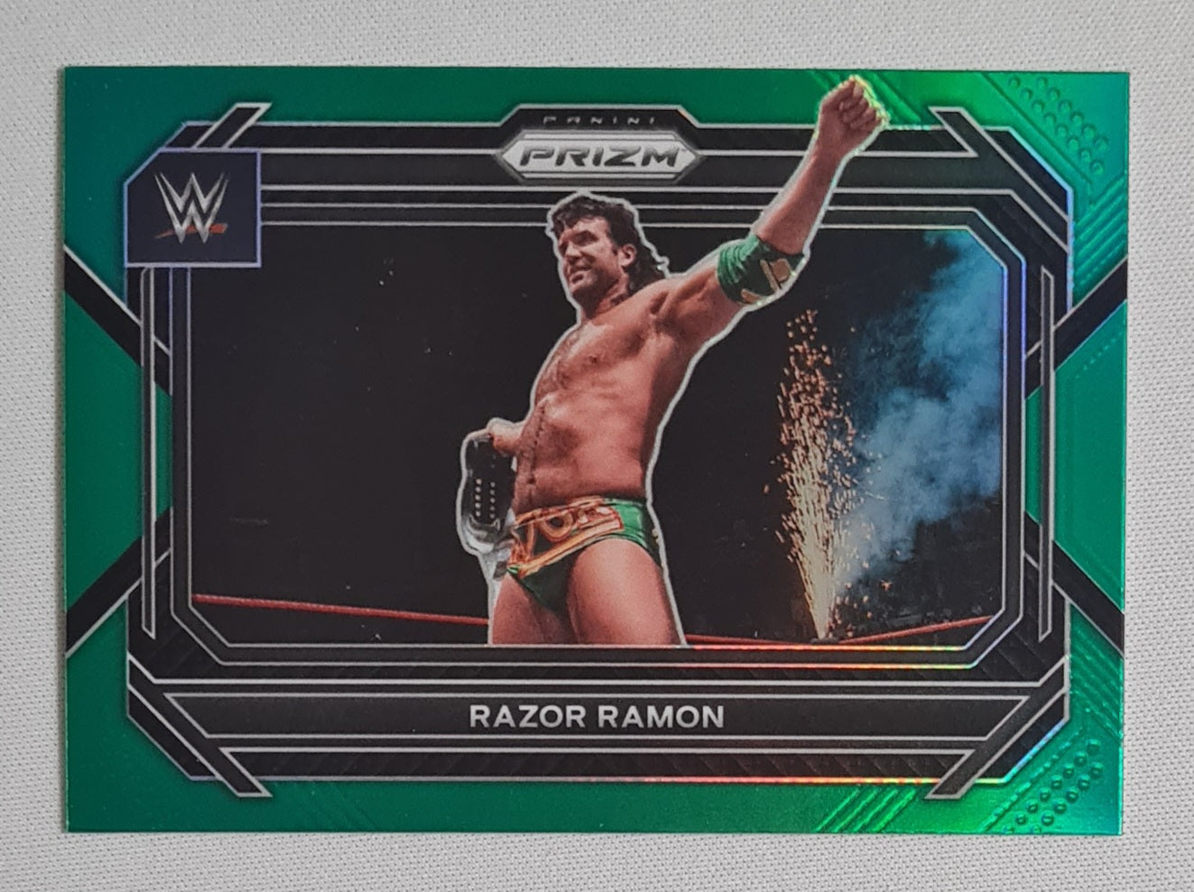 Razor Ramon - 2023 Panini Prizm WWE Green Prizm #67