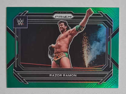 Razor Ramon - 2023 Panini Prizm WWE Green Prizm #67