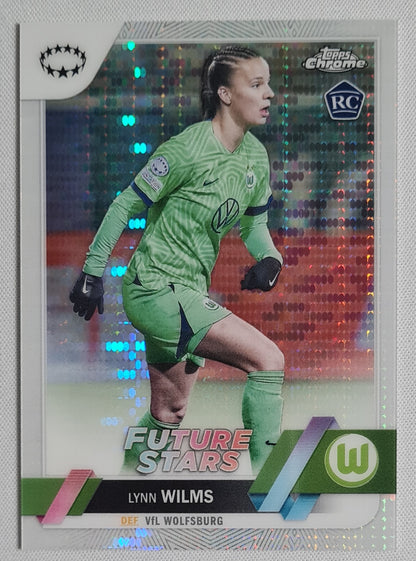 Lynn Wilms - 2023 Topps Chrome VfL Wolfsburg (CL) #47 Pulsar