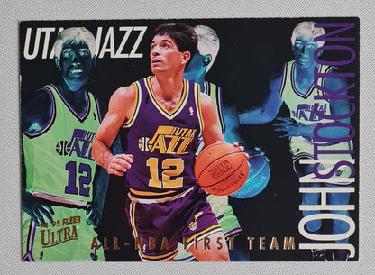 John Stockton - 1994 Fleer All NBA Team #5