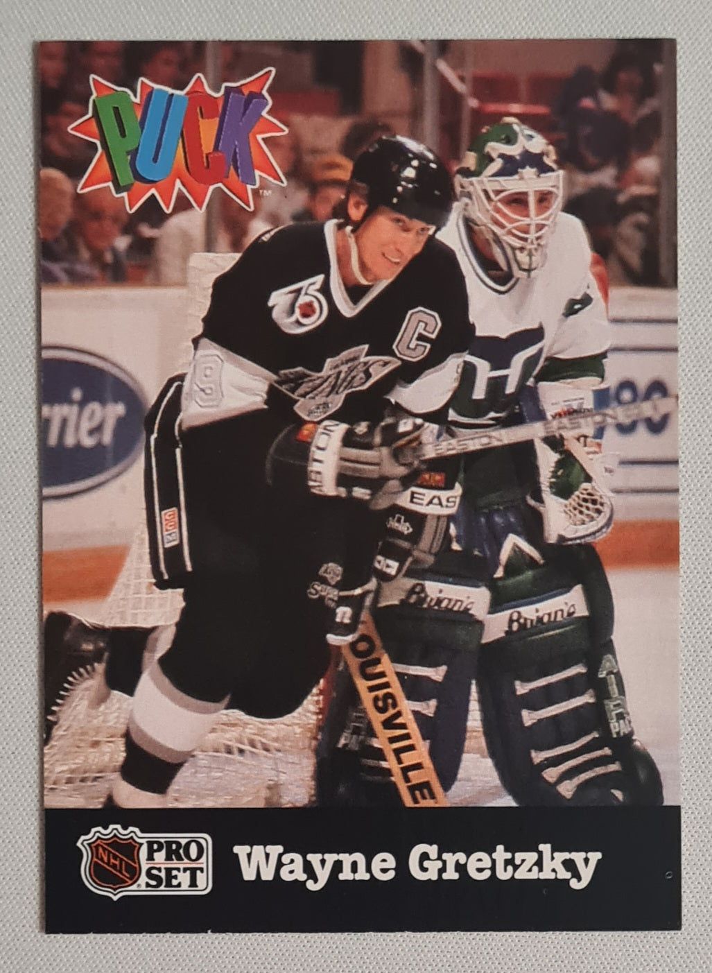 Wayne Gretzky - 1992 NHL Pro Set - "Puck" #11 Los Angeles Kings HOF