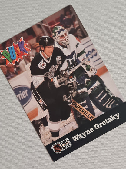 Wayne Gretzky - 1992 NHL Pro Set - "Puck" #11 Los Angeles Kings HOF