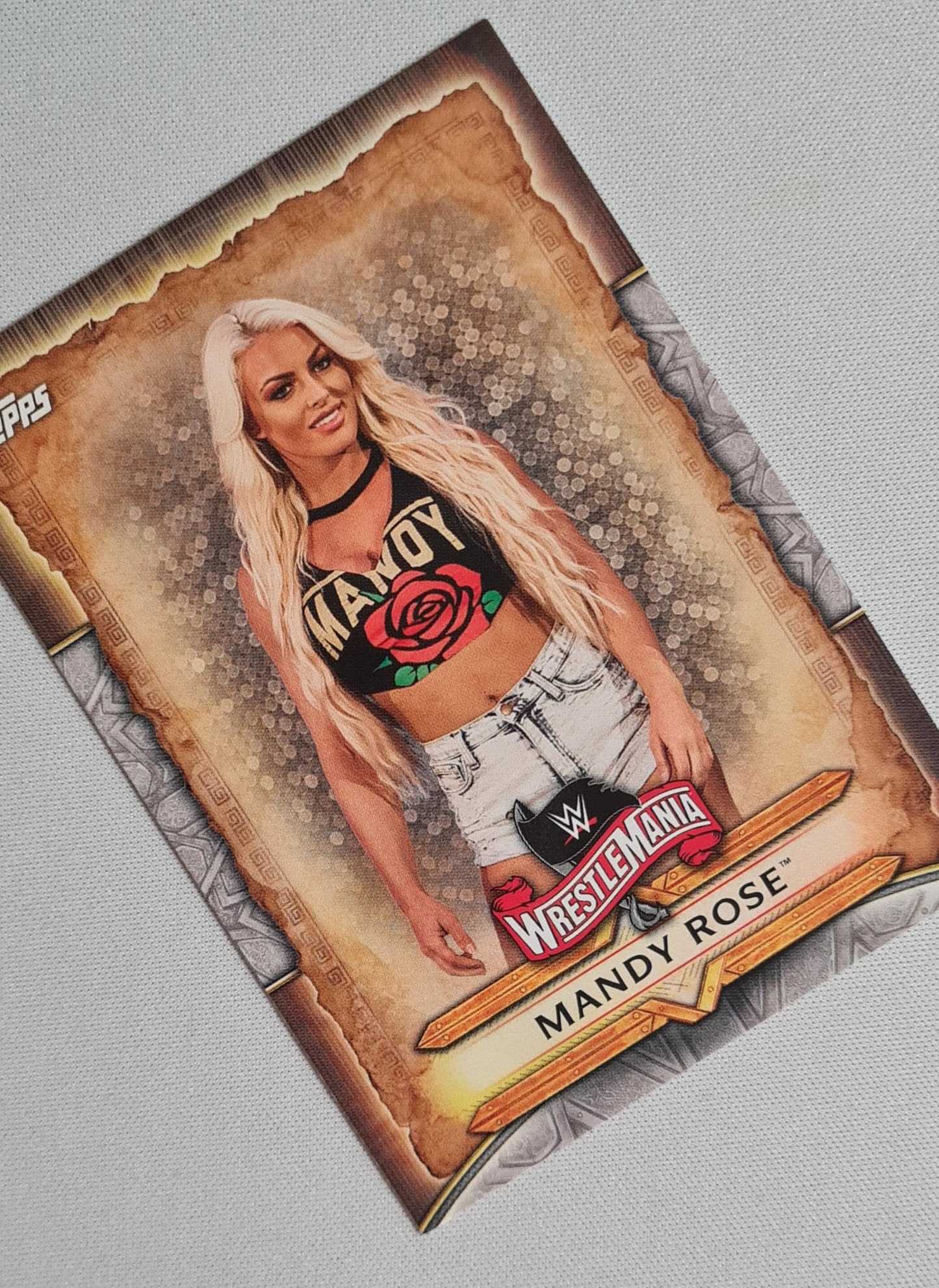 Mandy Rose - 2022 Topps Wrestlemania WWE Wrestling WM-34