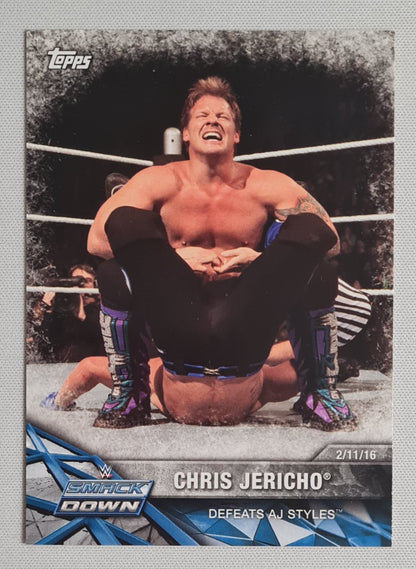 Chris Jericho - 2017 Topps WWE Wrestling Smack Down #22