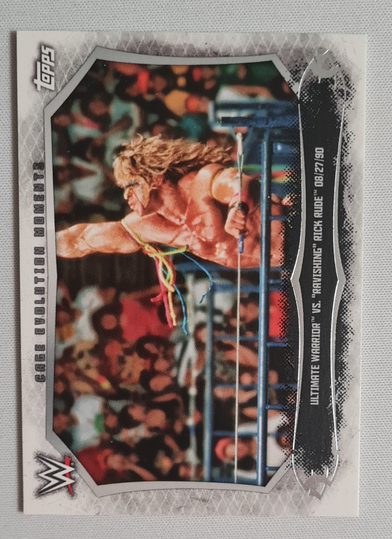 The Ultimate Warrior - 2015 Topps WWE Cage Revolution Moments CEM-1