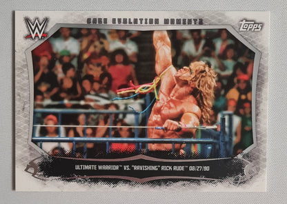 The Ultimate Warrior - 2015 Topps WWE Cage Revolution Moments CEM-1