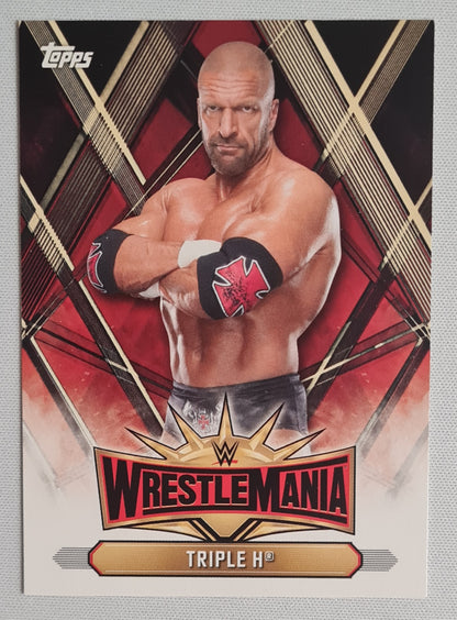 Triple H - 2019 Topps Wrestlemania #WM-9