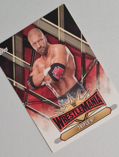 Triple H - 2019 Topps Wrestlemania #WM-9