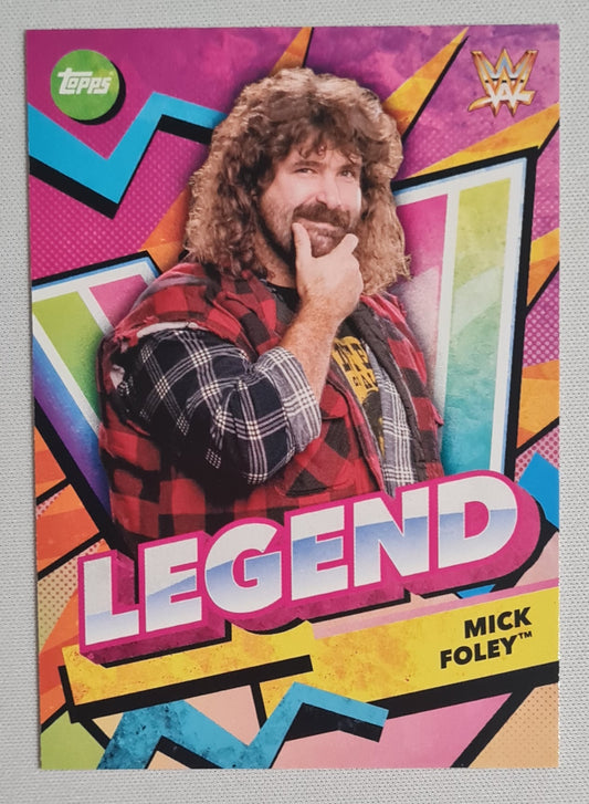 Mick Foley - 2021 Topps WWE Legend Wrestling #155