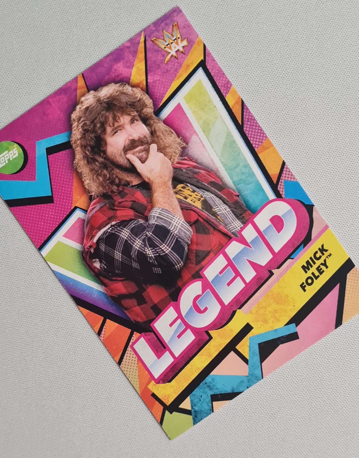 Mick Foley - 2021 Topps WWE Legend Wrestling #155