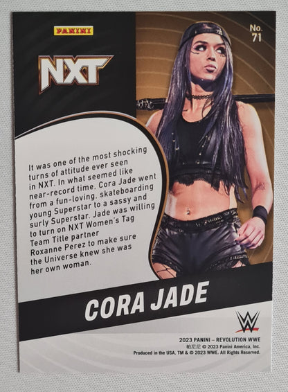 Cora Jade - 2023 Panini Revolution NXT  #71