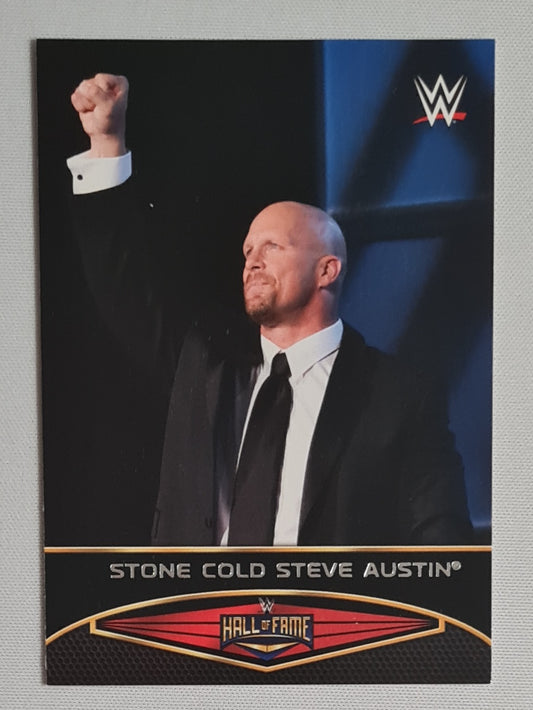 "Stone Cold" Steve Austin - 2015 Topps 23 of 30 WWE Hall of Fame