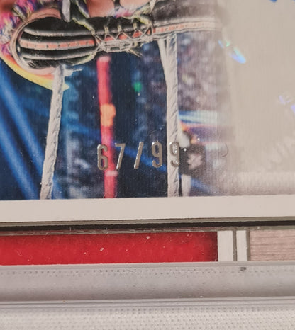 Iyo Sky - 2024 Panini Three Count #TV-IYO WWE Timeless Moments Auto /99