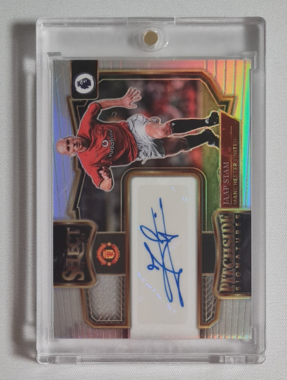 Jaap Stam - 2022 Panini Select #PS-JSM Pitchside Signatures Auto Manchester United