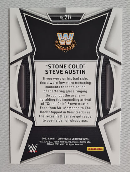 "Stone Cold" Steve Austin - 2023 Panini Chronicles Certified WWE #217