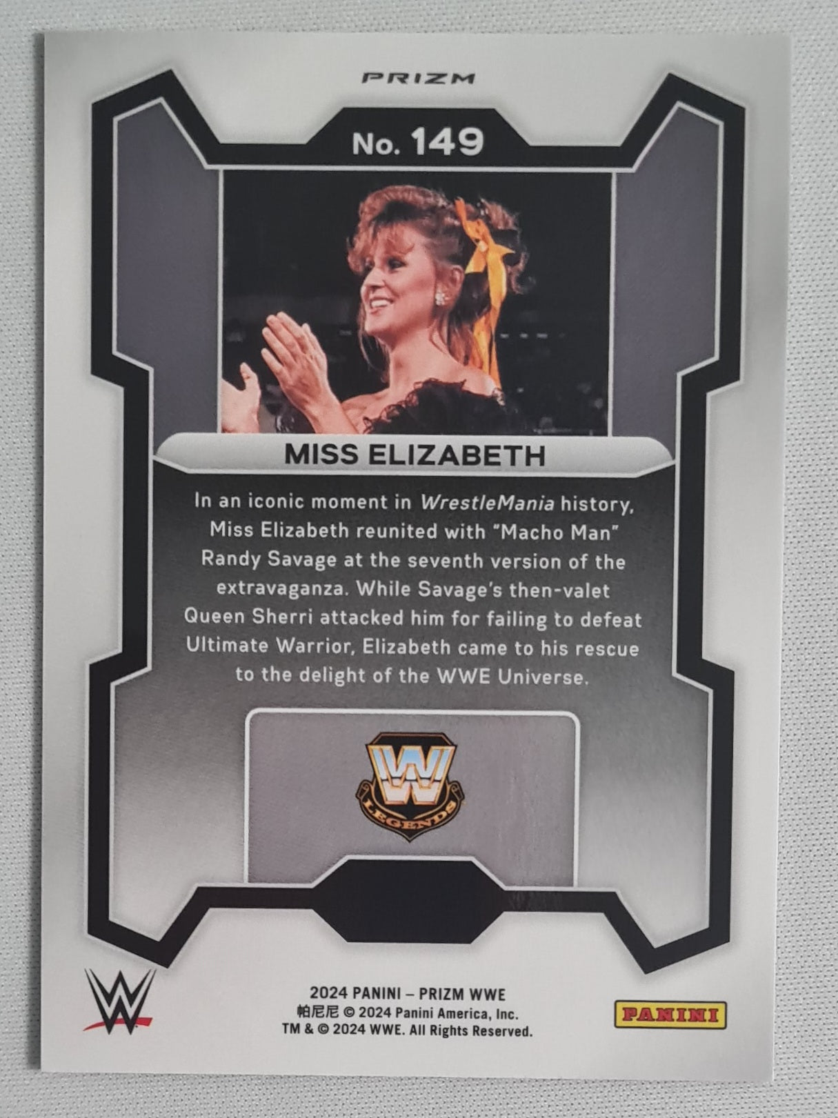 Miss Elizabeth - 2024 Panini WWE Green Prizm #149
