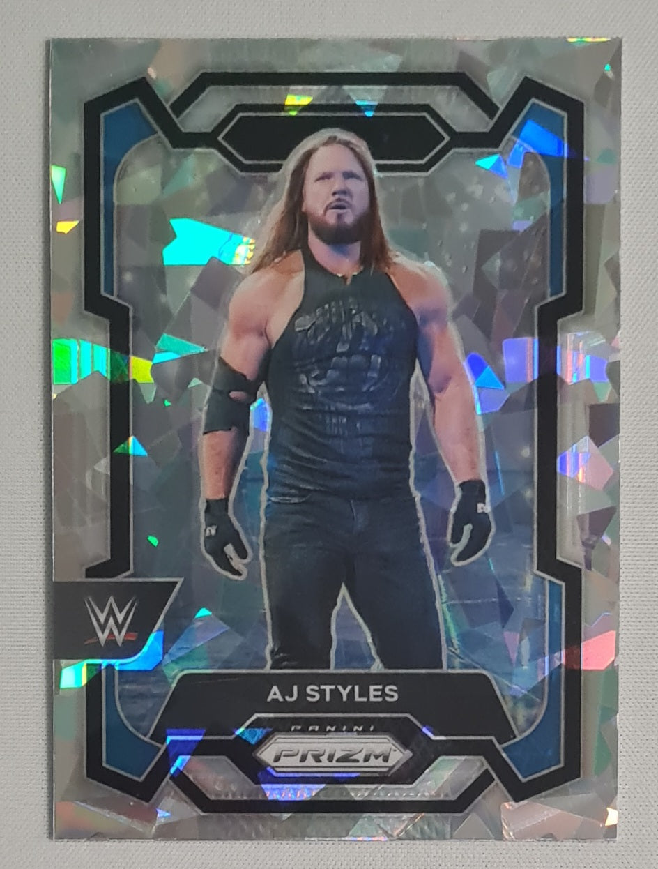 AJ Styles - 2024 Panini Prizm Cracked Ice WWE #118