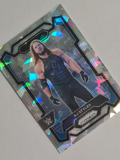 AJ Styles - 2024 Panini Prizm Cracked Ice WWE #118