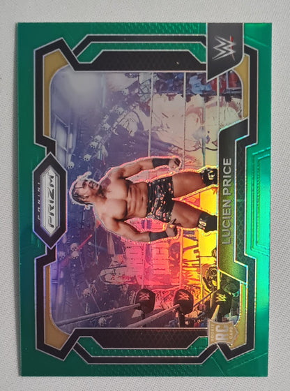 Lucien Price - 2024 Panini Green Prizm WWE #43