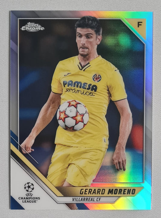 Gerard Moreno - 2022 Topps Chrome (CL) Villarreal CF #23 Refractor