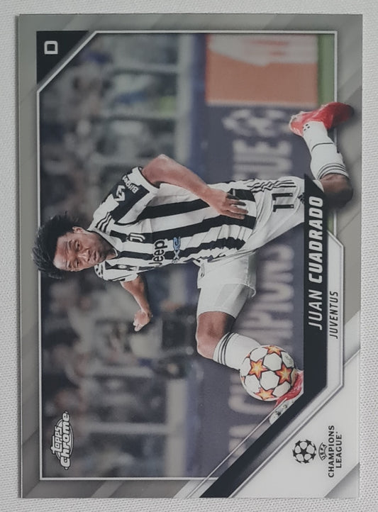 Juan Cuadrado - 2022 Topps Chrome (CL) Juventus #142
