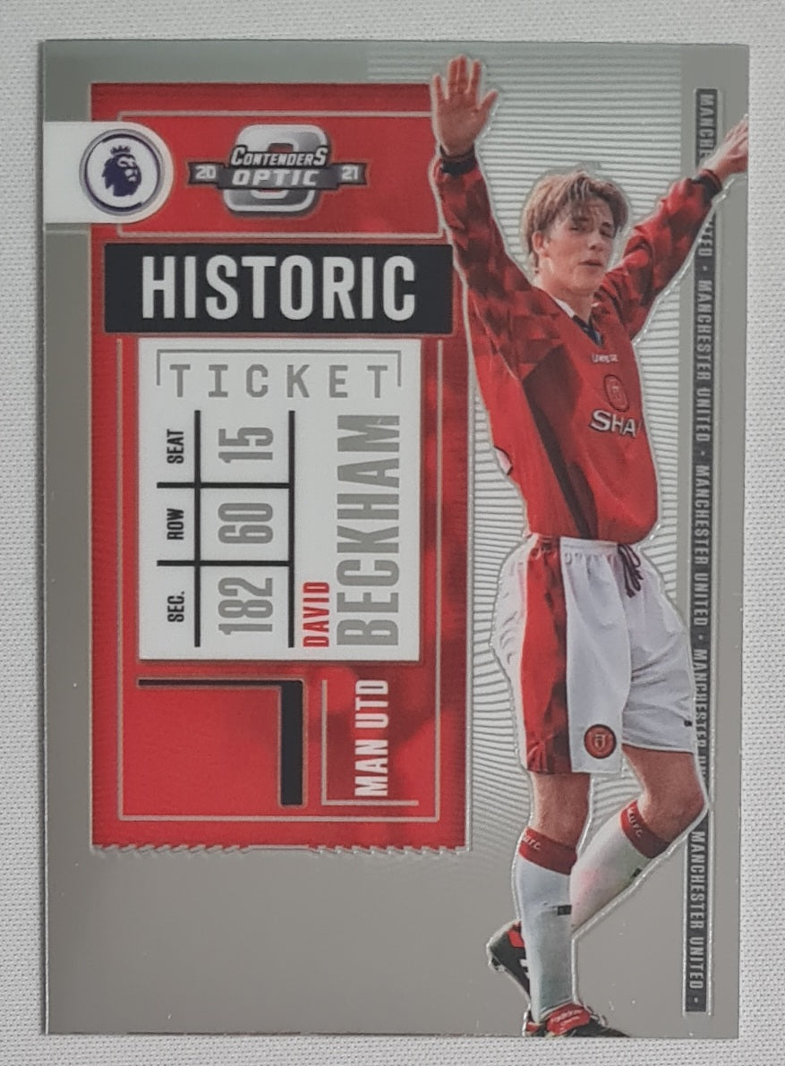 David Beckham - 2020 Panini Chronicles Contenders Optic Soccer #1 Historic Ticket (PL)