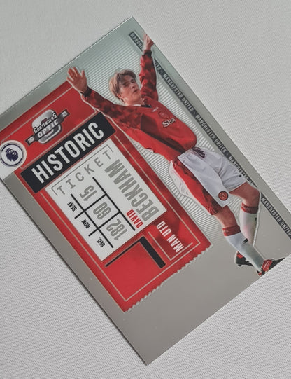 David Beckham - 2020 Panini Chronicles Contenders Optic Soccer #1 Historic Ticket (PL)