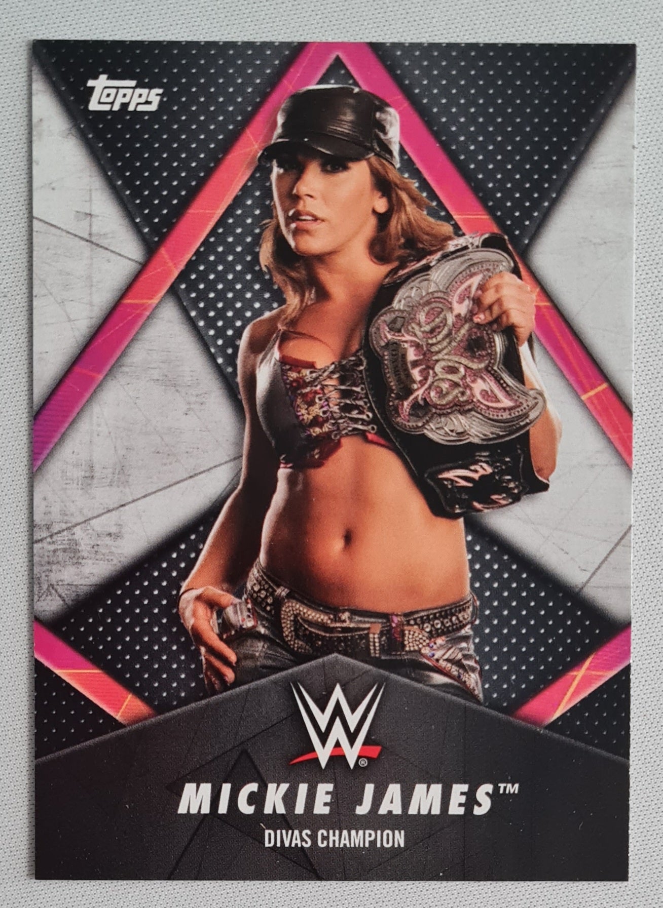 Mickie James - 2018 Topps WWE Wrestling Divas & Women Champion #WC-2
