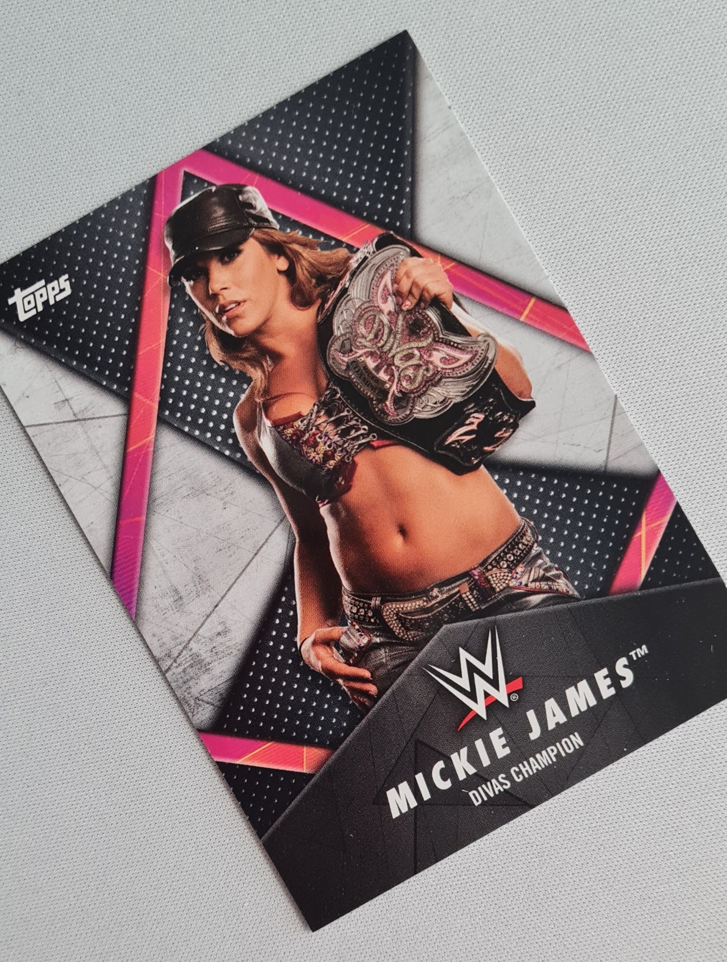 Mickie James - 2018 Topps WWE Wrestling Divas & Women Champion #WC-2