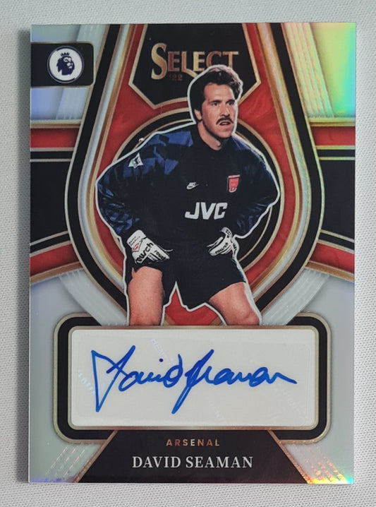 David Seaman - 2022/23 Panini Premier League Soccer Arsenal #SS-DS /Autograph
