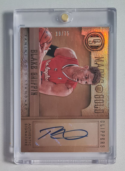 Blake Griffin - 2012/13 Panini Gold Standard Basketball NBA L.A. Clippers #35 /Autograph/75