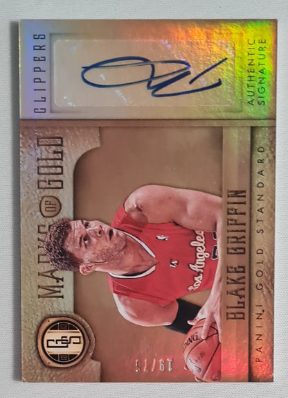 Blake Griffin - 2012/13 Panini Gold Standard Basketball NBA L.A. Clippers #35 /Autograph/75