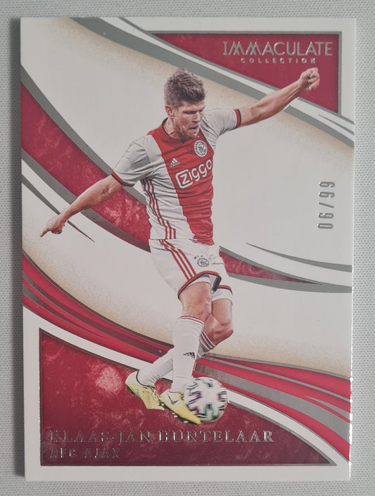 Klaas-Jan Huntelaar - 2020 Panini Immaculate Collection Soccer #3 AFC Ajax /99